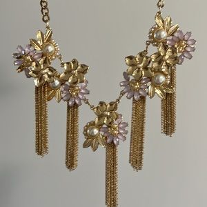Necklace Gold and Pink